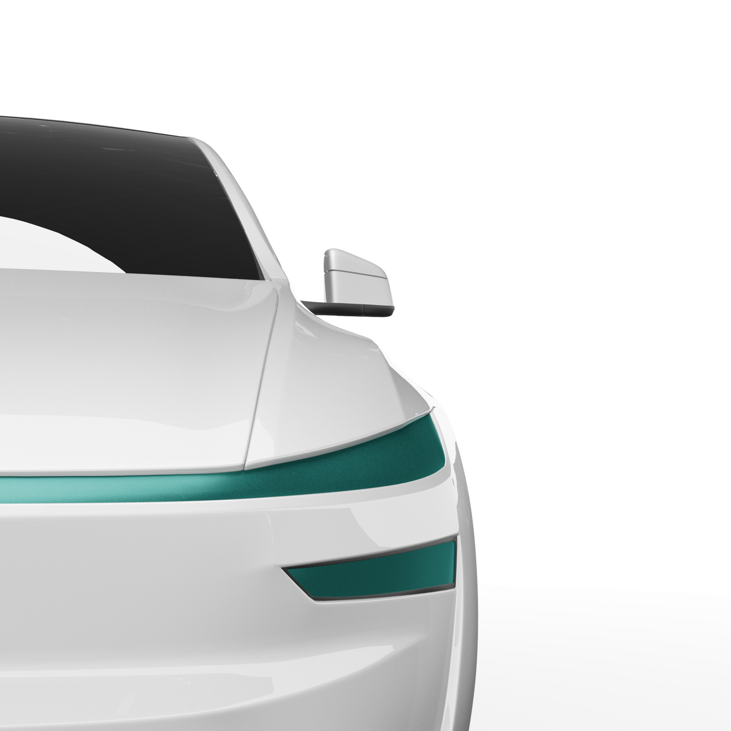 Model Y “Juniper” Beskyttelsesfilm PPF til Lysliste og Forlygter