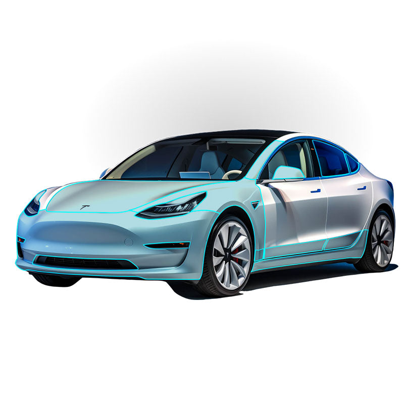 Model 3 Lackschutzfolien PPF
