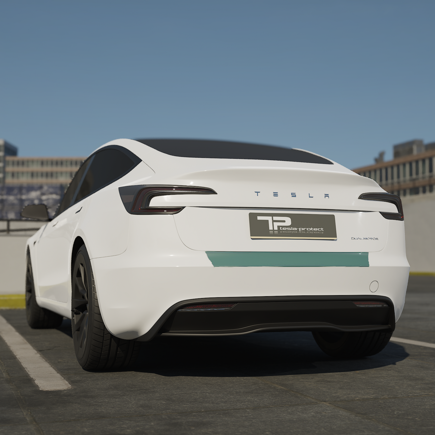 Model 3 “Highland” Lakeringsbeskyttelsesfilm PPF til lastkant
