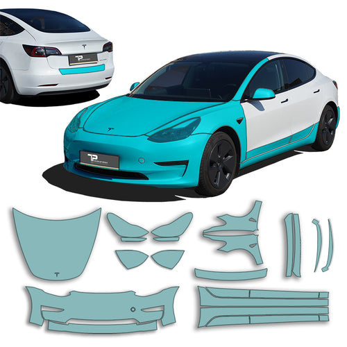 Model 3 Ultimate Kit – Stort lakbeskyttelsesfilmsæt PPF til alle udsatte dele