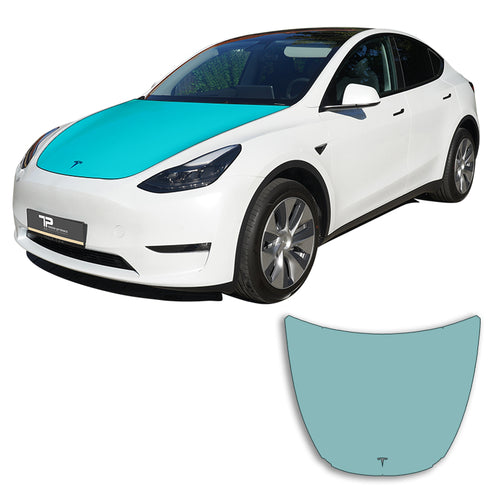 Model Y Lakbeskyttelsesfilm PPF til motorhjelmen