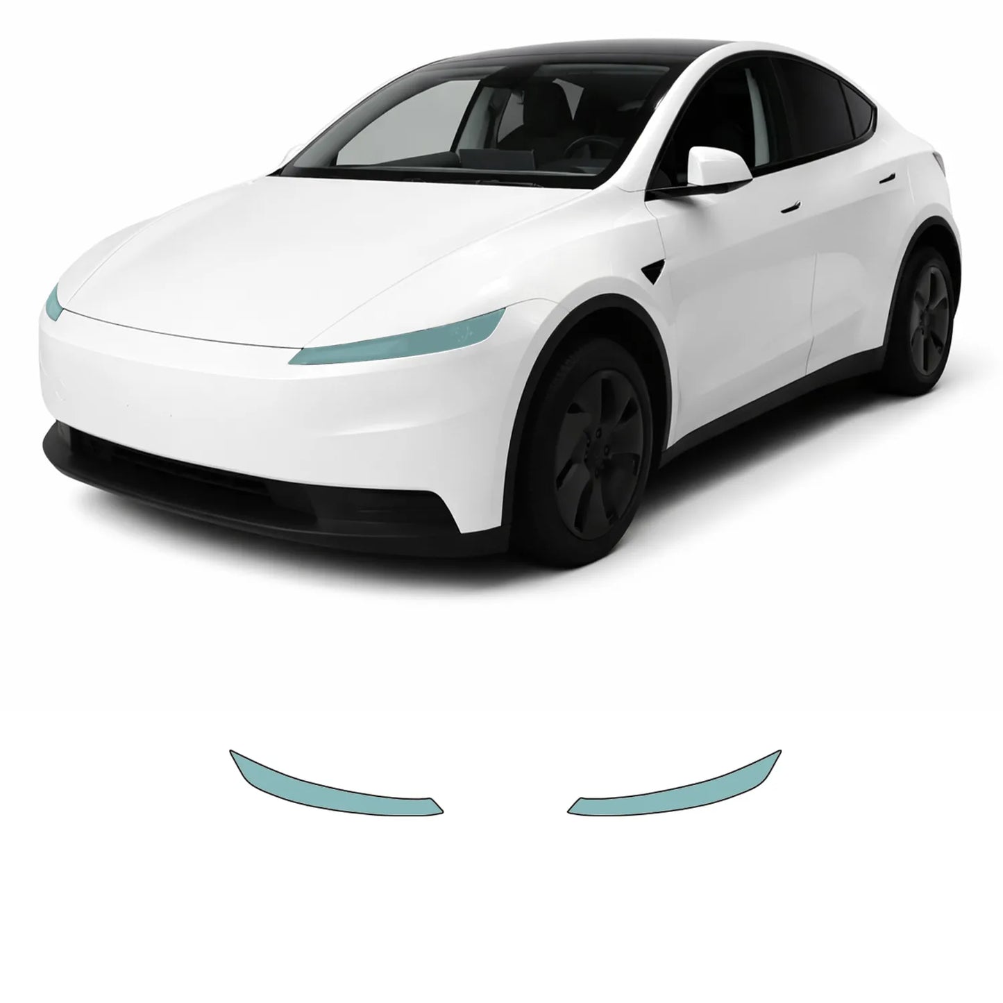 Model Y "Juniper" Standard lakbeskyttelsesfolie PPF til forlygter