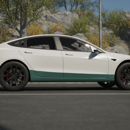 Model 3 Sidekit large – Malingsbeskyttelsesfilm PPF til hele Side paneller
