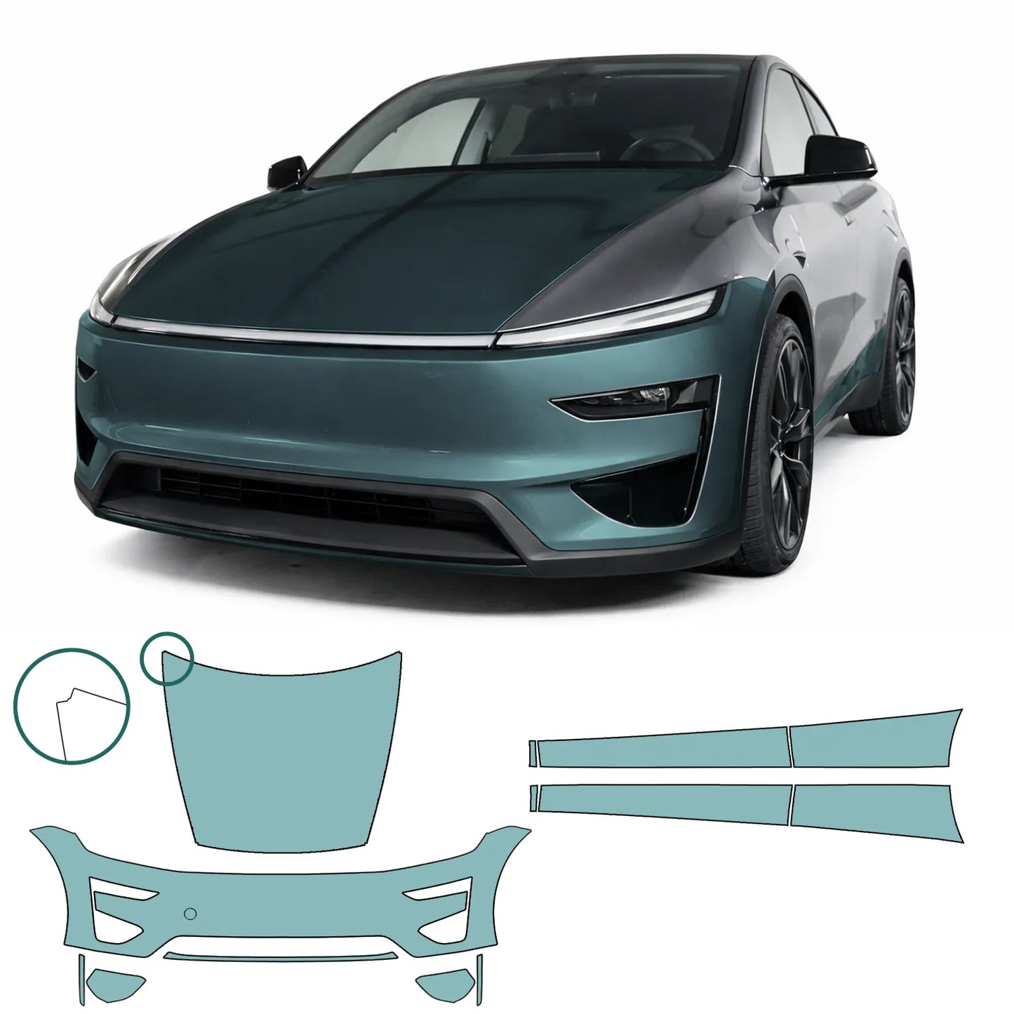 Model Y "Juniper" Performance Ultimate Kit – Stort sæt lakbeskyttelsesfilm PPF