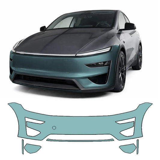 Model Y "Juniper" Performance lakbeskyttelsesfilm PPF kofanger