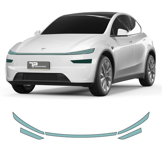 Model Y “Juniper” Beskyttelsesfilm PPF til Lysliste og Forlygter