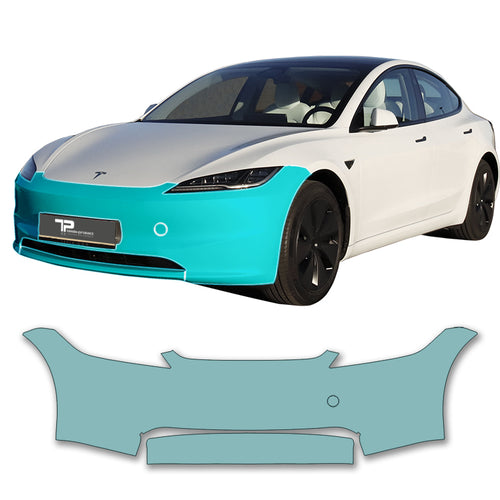 Model 3 “Highland” Lakbeskyttelsesfilm PPF til forkofangeren