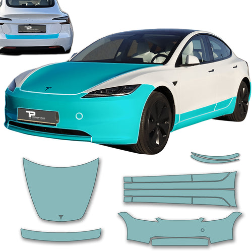 Model 3 “Highland” Ultimate Kit – Stort lakbeskyttelsesfilmsæt PPF til alle udsatte dele