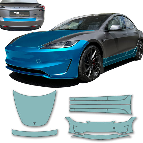 Model 3 "Highland" Performance Ultimate Kit – stort PPF lakbeskyttelsesfilm-sæt til alle udsatte dele